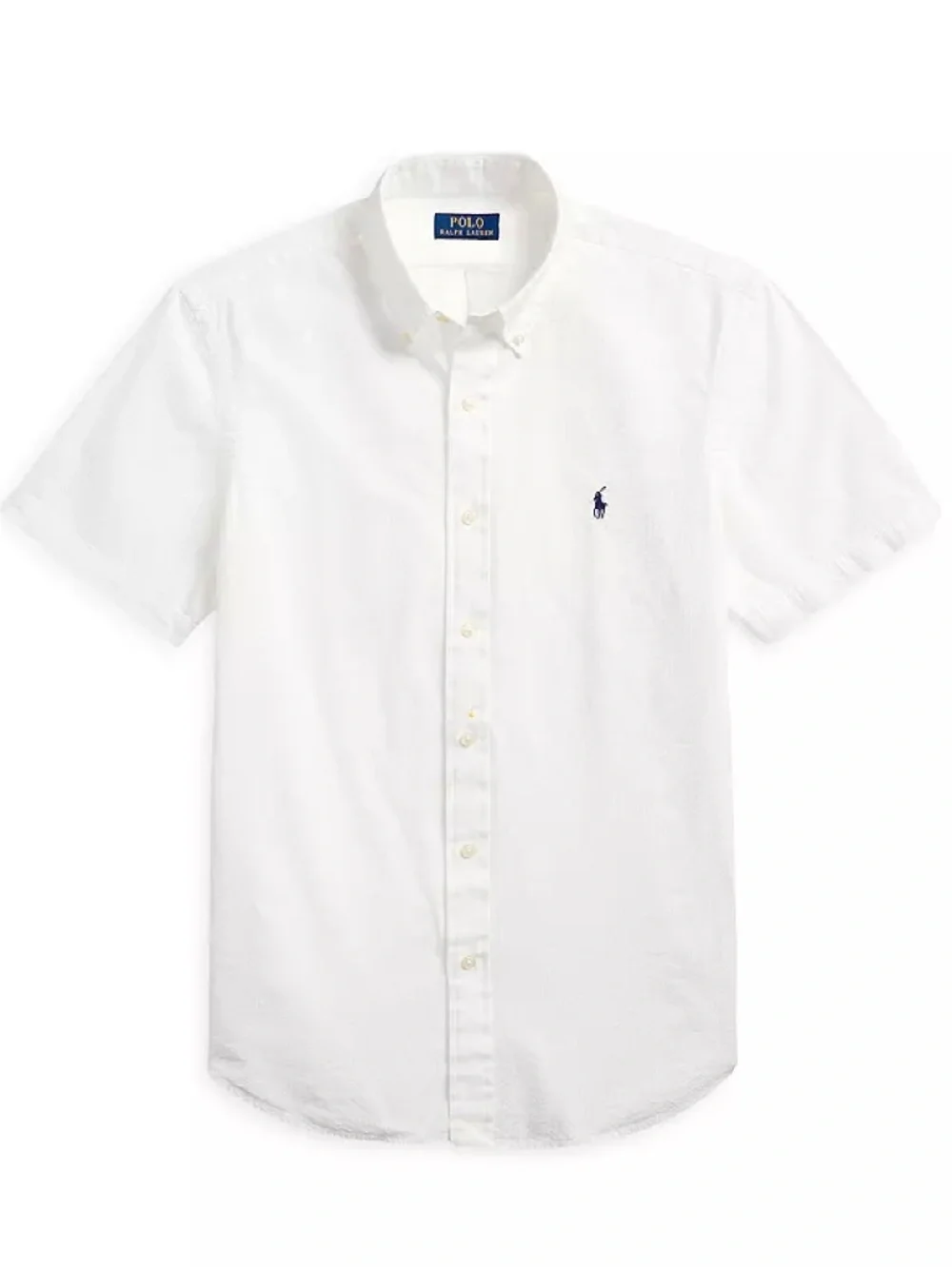 RALPH LAUREN POLO Short Sleeve Shirt in White (SMALL SLIM)(LIKE NEW) $150 MSRP